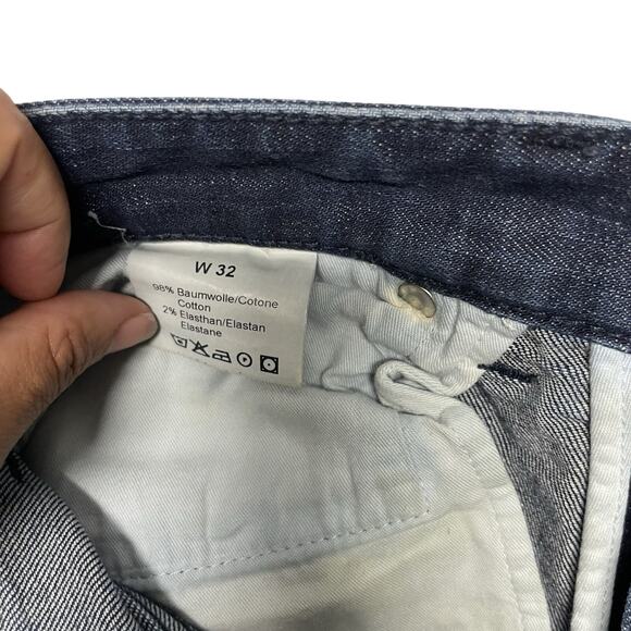 Boggi Milano Jeans Men's 32 Blue Slim Fit Distressed Denim - Picture 8 of 8